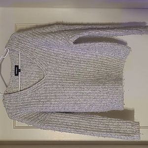 Express cable knit sweater
